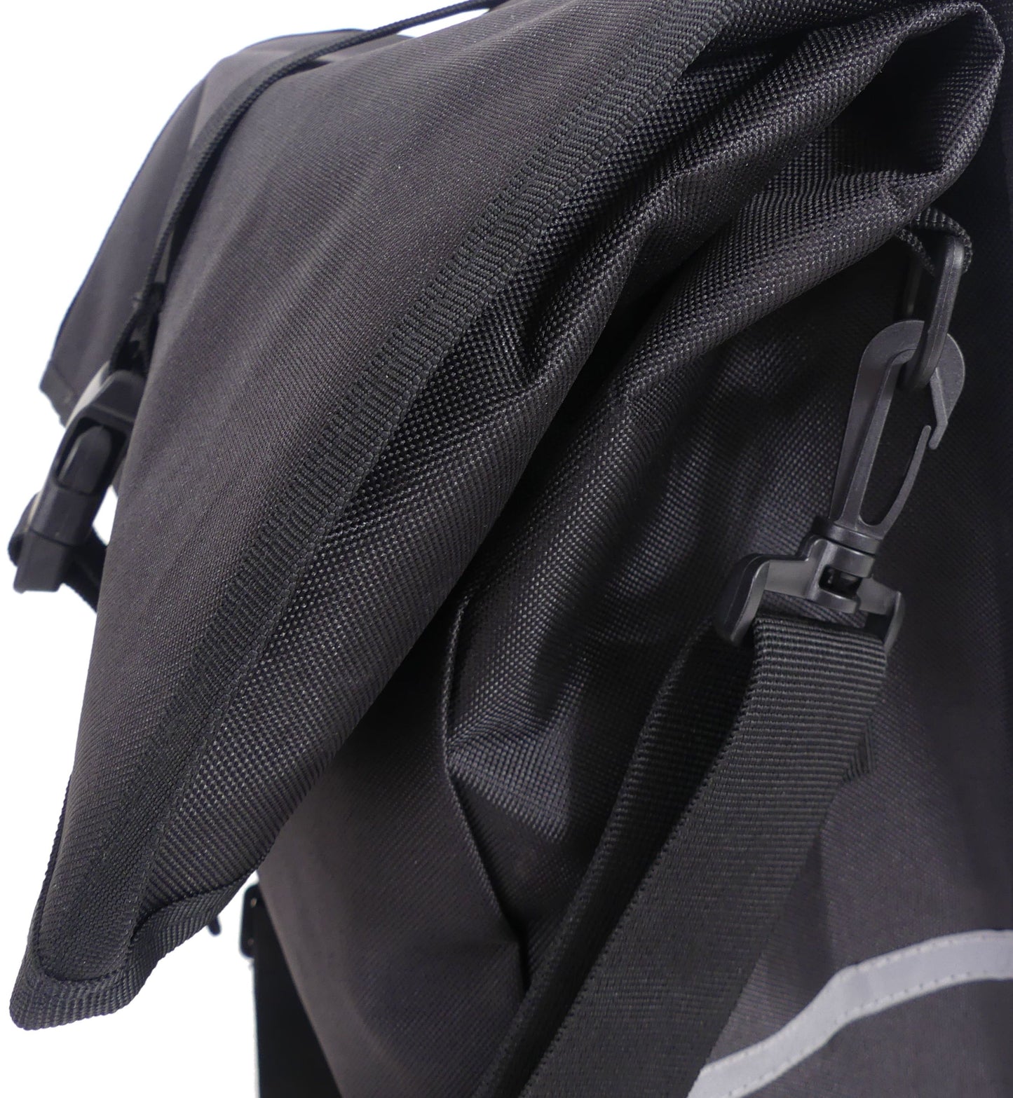 Single Bicycle Bag Black Water-repellent 