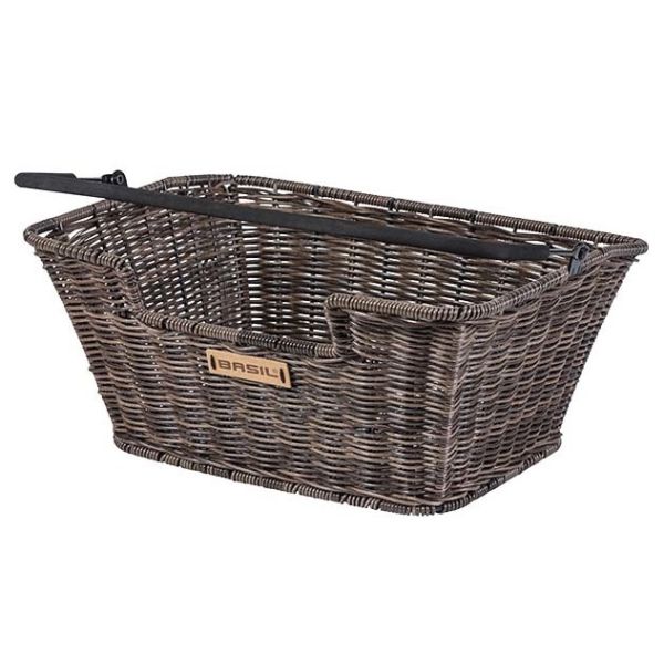 Panier à vélo Capri Rattan Look - Nature Marron 