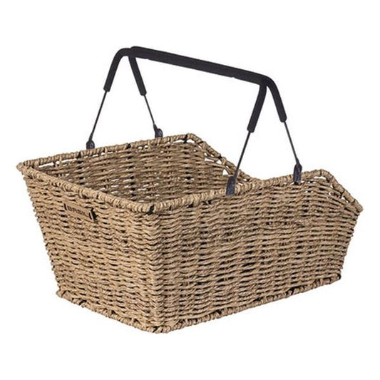 Panier à vélo Cento Rattan Look avec système MIK - Seagrass 